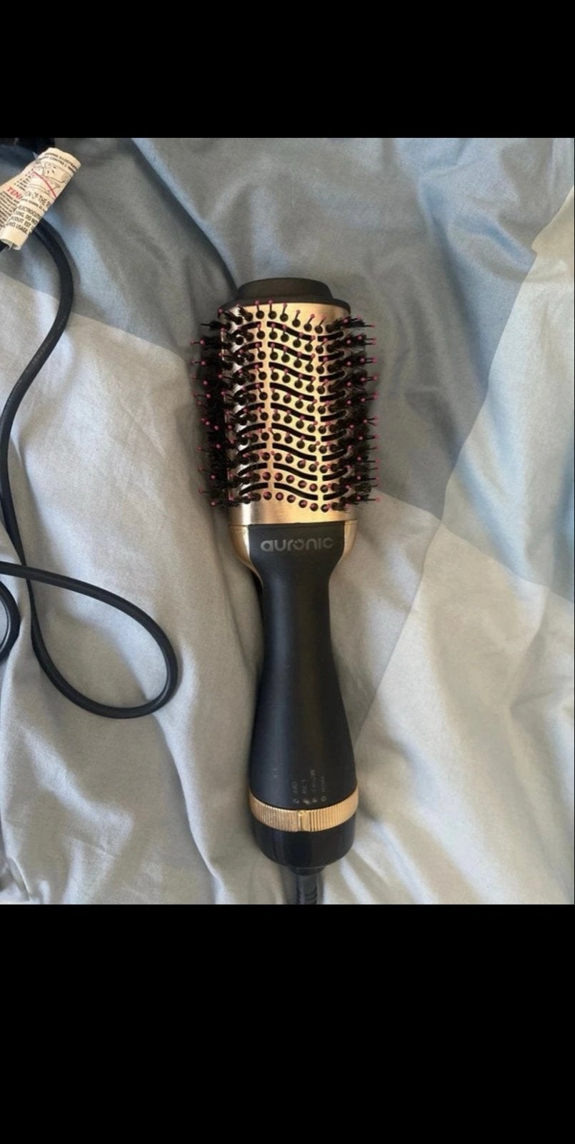 Auronics Föhnborstel - Haarstyling en Volume, Ophalen of Verzenden, Zo goed als nieuw, Haarverzorging