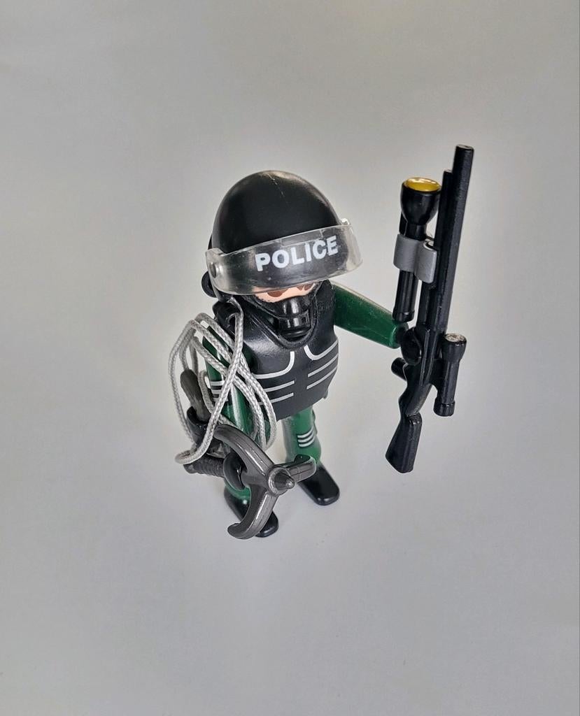 Playmobil Politie SWAT Agent - Set 4693 compleet, Kinderen en Baby's, Speelgoed | Playmobil, Ophalen, Zo goed als nieuw, Complete set