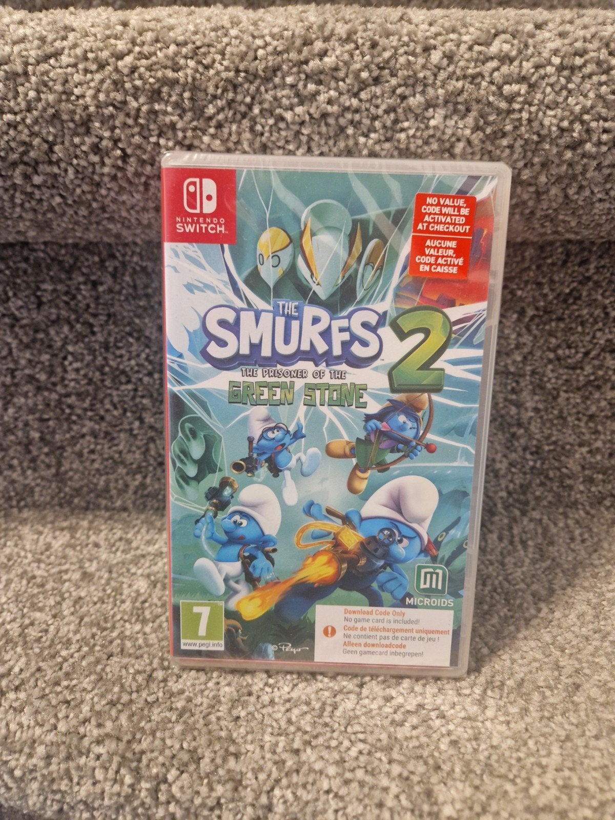 The Smurfs 2 The Prisoner of the Green Stone Nintendo Switch, Ophalen of Verzenden, Nieuw, Met games