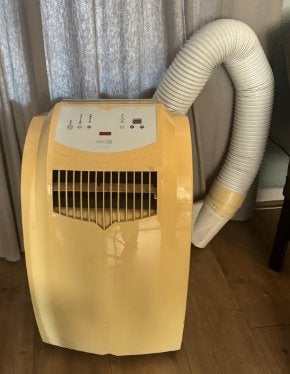 Mobiele airco 9000btu.Zibro., Ophalen, Gebruikt, Minder dan 60 m³, Timer
