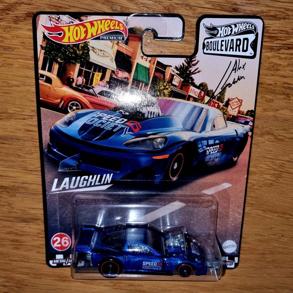08 - Hotwheels Corvette C6 Dragster in verpakking., Ophalen of Verzenden, Nieuw, Auto