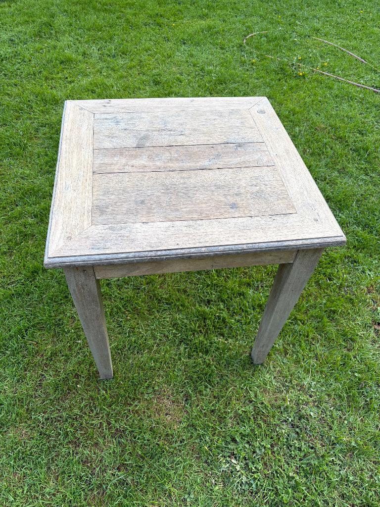 Teak bijzettafel tuintafel, Ophalen, Rechthoekig, Teakhout