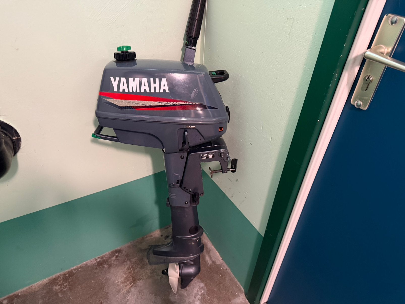 Buitenboordmotor Yamaha 2.2 pk, Watersport en Boten, Ophalen, Gebruikt, Benzine