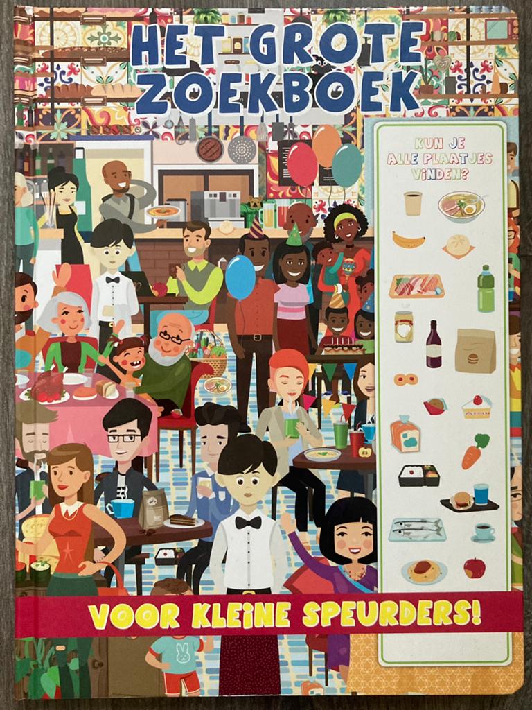 XL HET GROTE ZOEKBOEK voor kleine speurders! RESTAURANT, Ophalen of Verzenden, Gelezen
