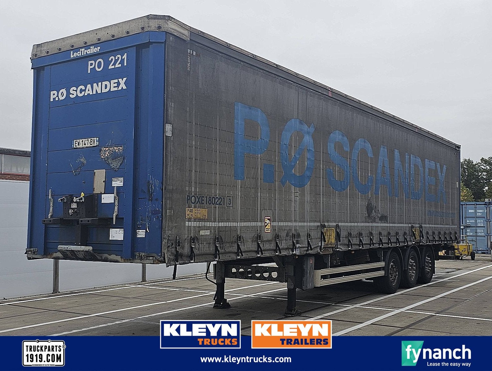 LECI TRAILER SREM, Overige kleuren, Bedrijf, Aanhangers en Opleggers, Te koop