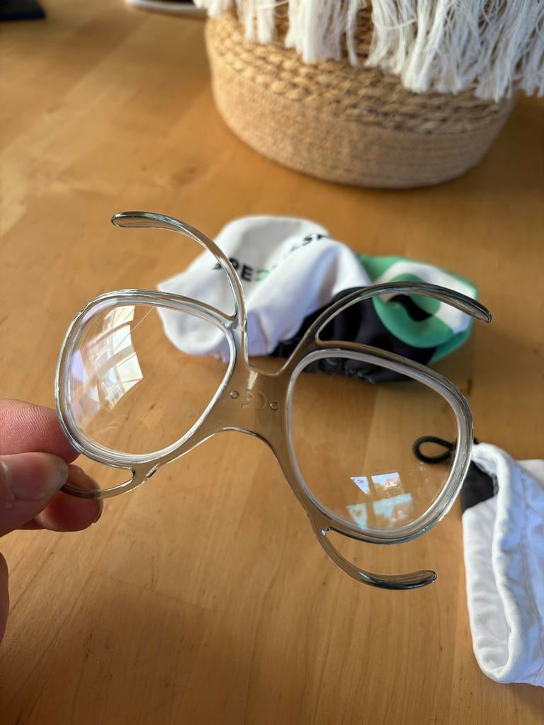 Specialspex optische clip voor skibril, Sieraden, Tassen en Uiterlijk, Zonnebrillen en Brillen | Heren, Ophalen of Verzenden, Gebruikt