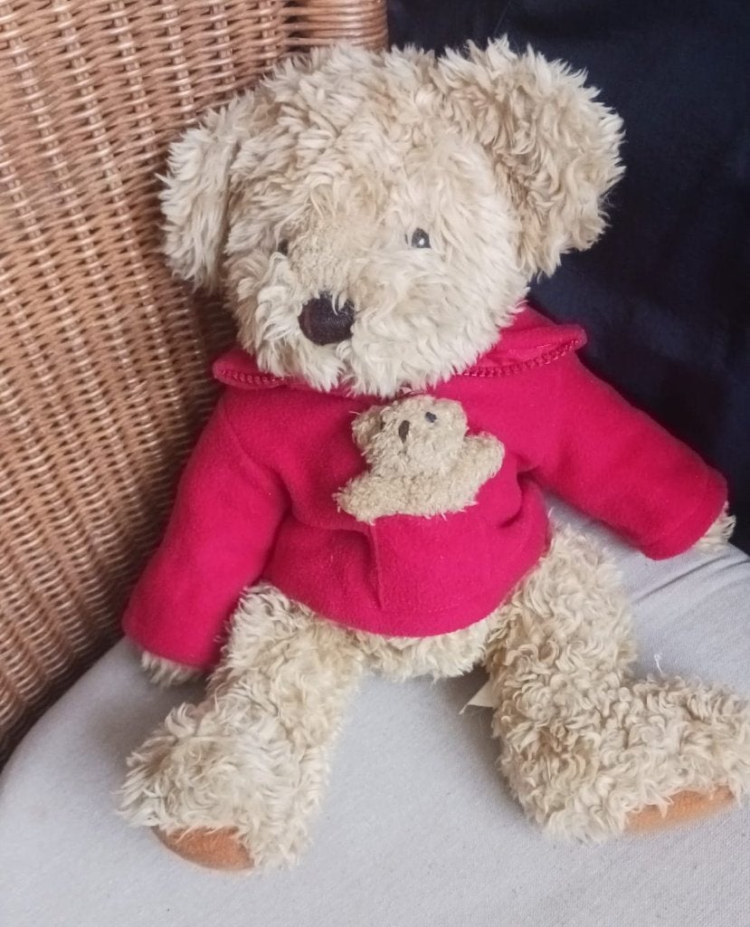 Teddybear Russ Berrie Baby, Ophalen of Verzenden, Gebruikt, Stoffen beer, Overige merken