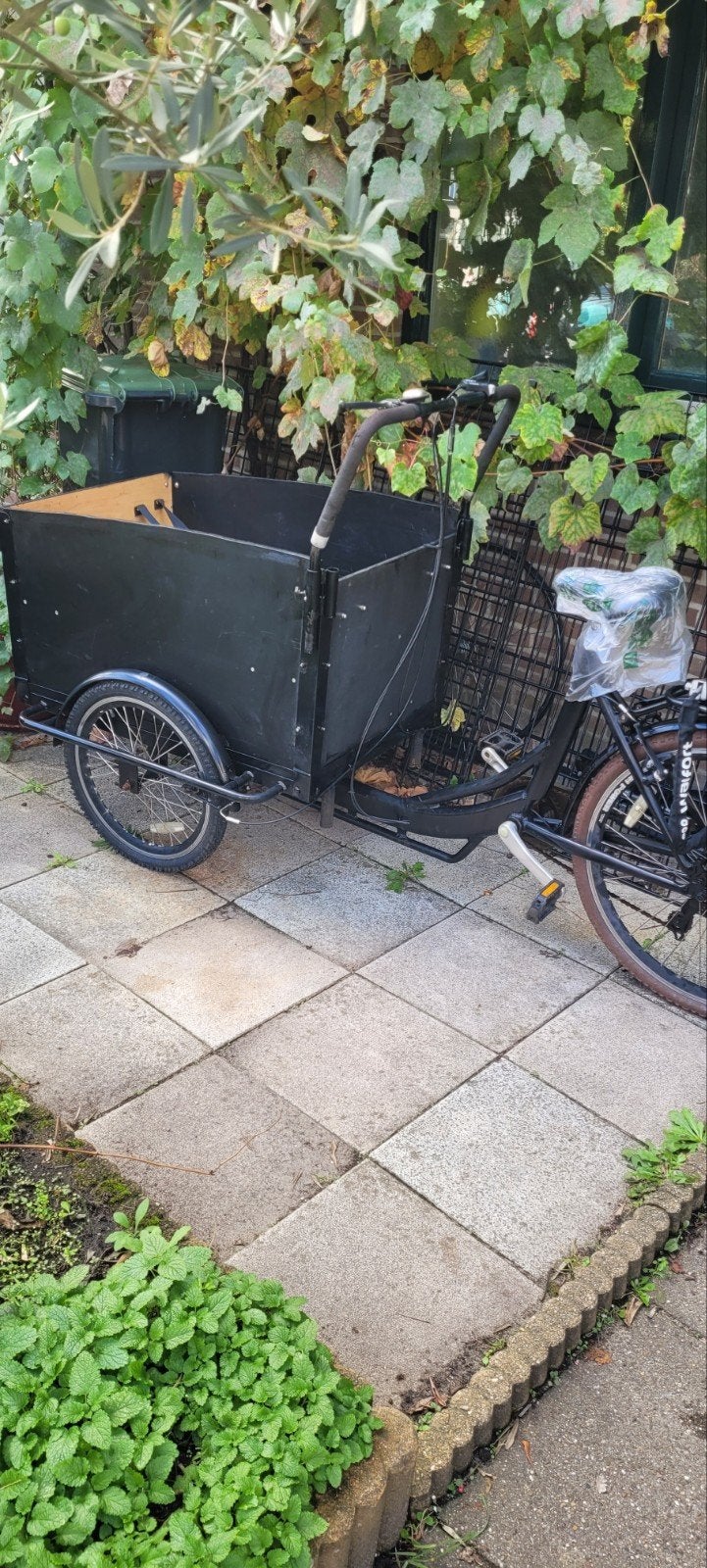 bakfiets, Ophalen