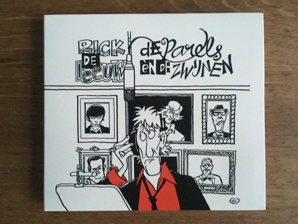 Cd Rick De Leeuw De Parels En De Zwijnen NIEUW, Ophalen of Verzenden, Zo goed als nieuw, Pop, Digipak