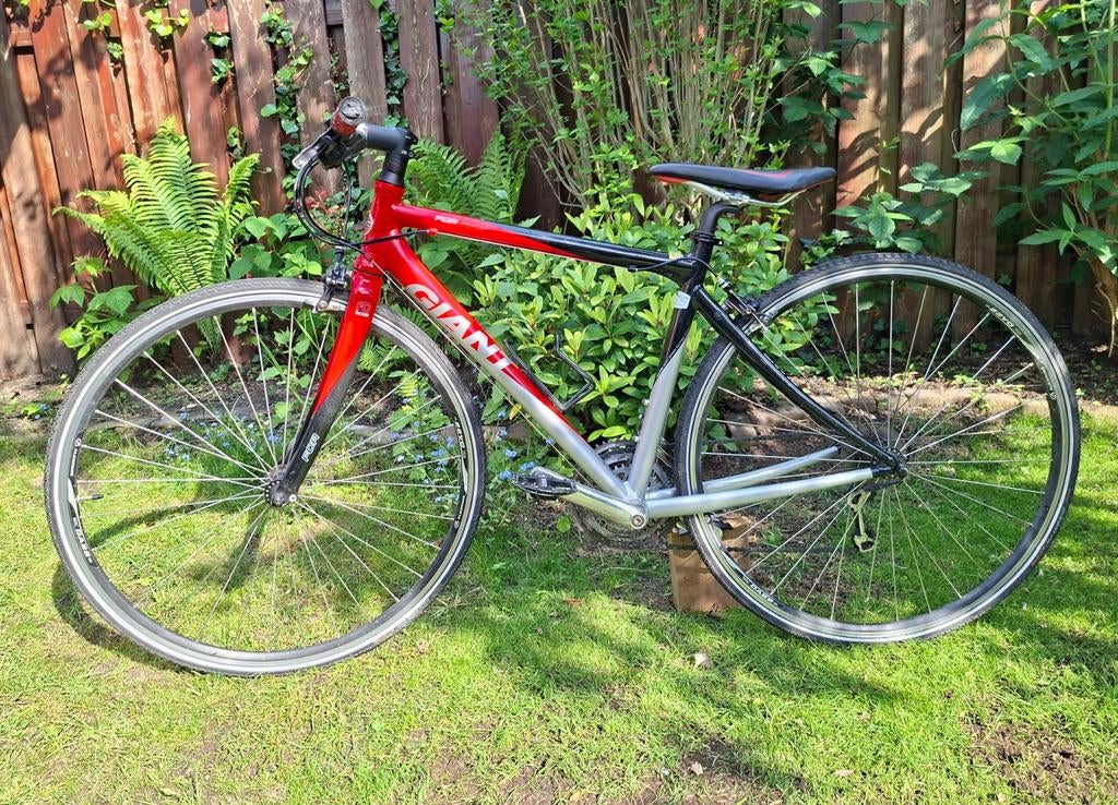 Giant fcr 2 fitness fiets / hybride racefiets maat S, Ophalen, Gebruikt, 49 tot 53 cm, Giant
