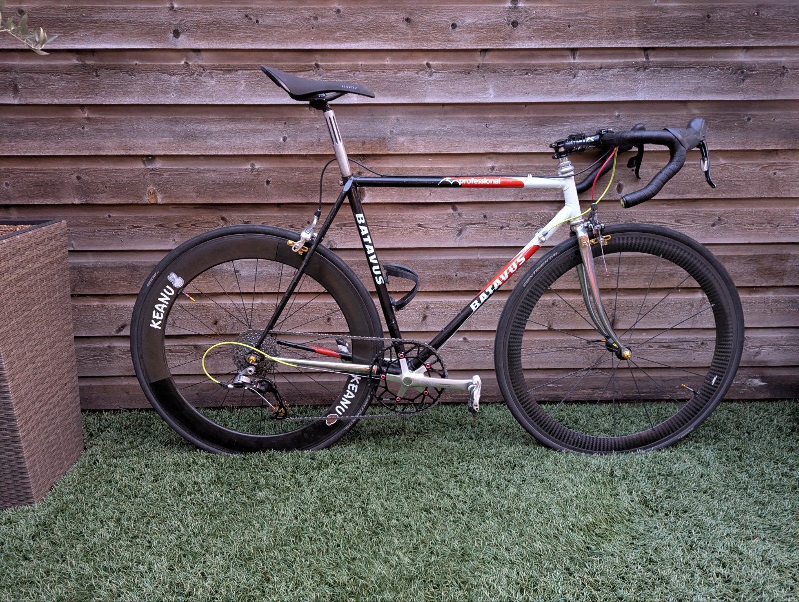 Racefiets:Batavus Professional SLX 1994,Maat 54 - SRAM Rival, Fietsen en Brommers, Ophalen, Gebruikt, Batavus, Overige maten