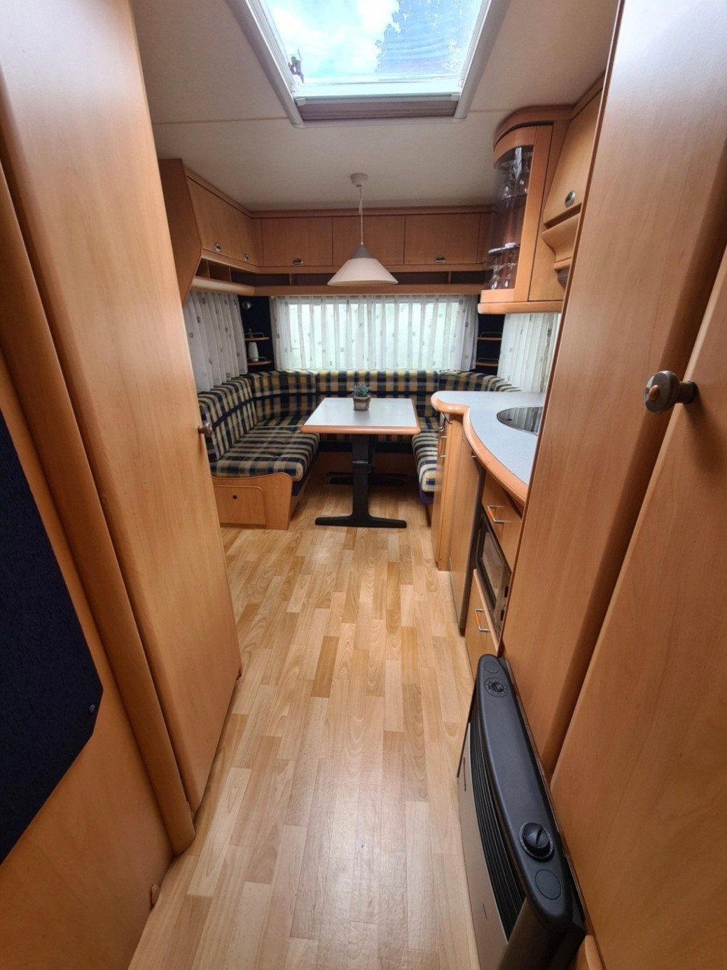 Hobby De Luxe 540 2001, Caravans en Kamperen, Ophalen