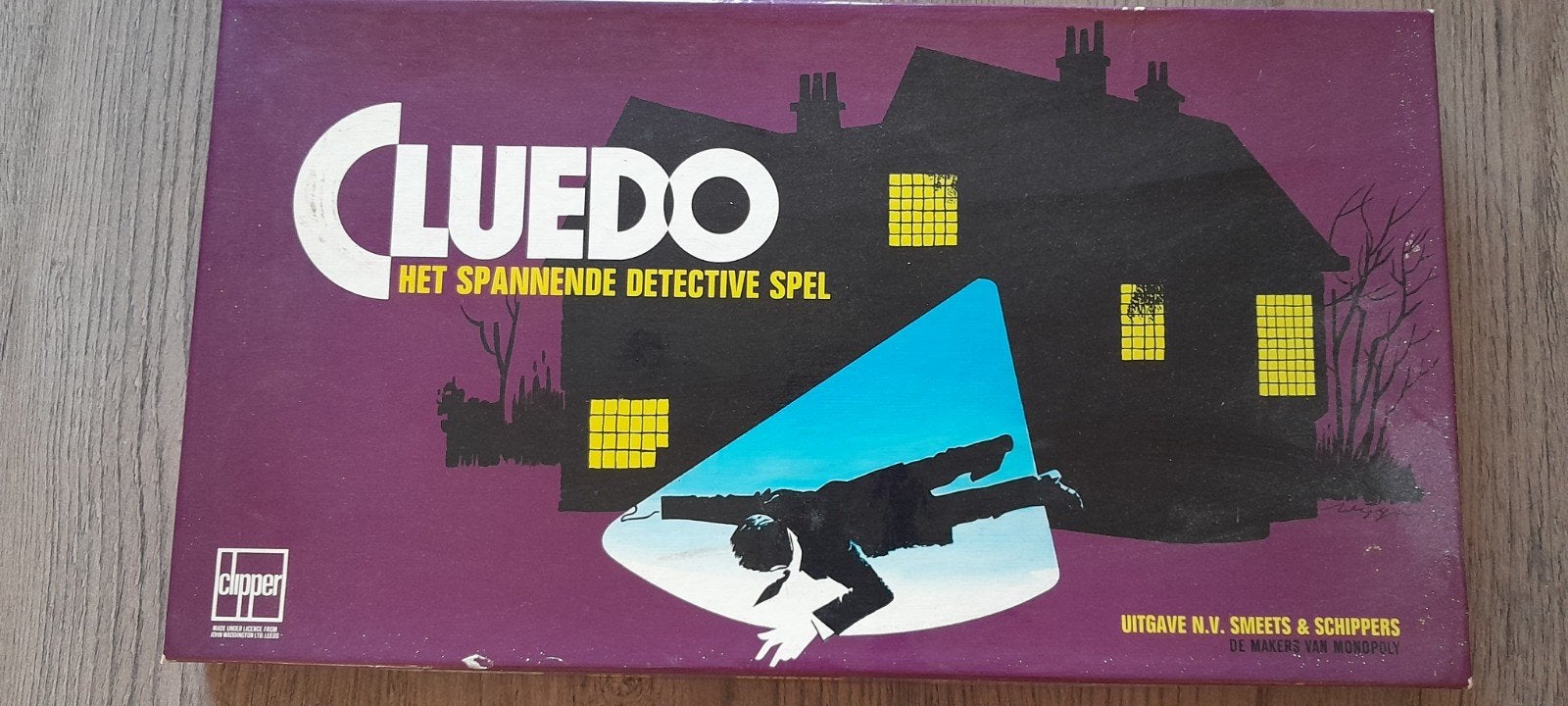 Cluedo: Het Spannende Detective Spel (Vintage), Ophalen of Verzenden