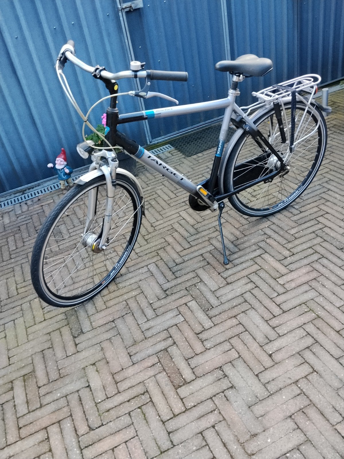target herenfiets 7 versnellingen framehoogte 57 cm, Minder dan 10 versnellingen, Zo goed als nieuw, 57 tot 61 cm, Ophalen