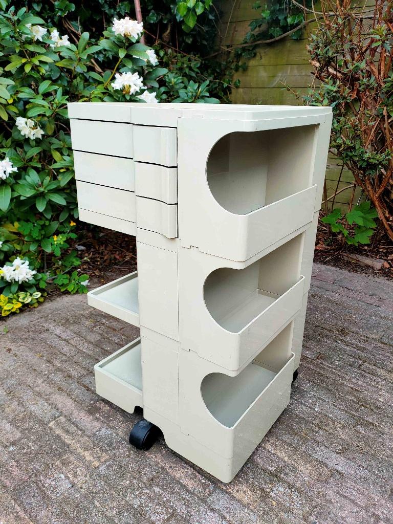 design trolley Joe Colombo, Boby,  Bieffeplast, Ophalen, Zo goed als nieuw
