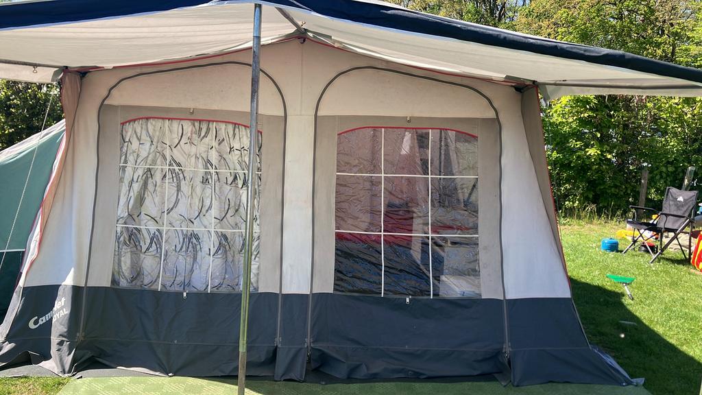 Vouwwagen camplet royal evt met gastencabine, Ophalen, Gebruikt