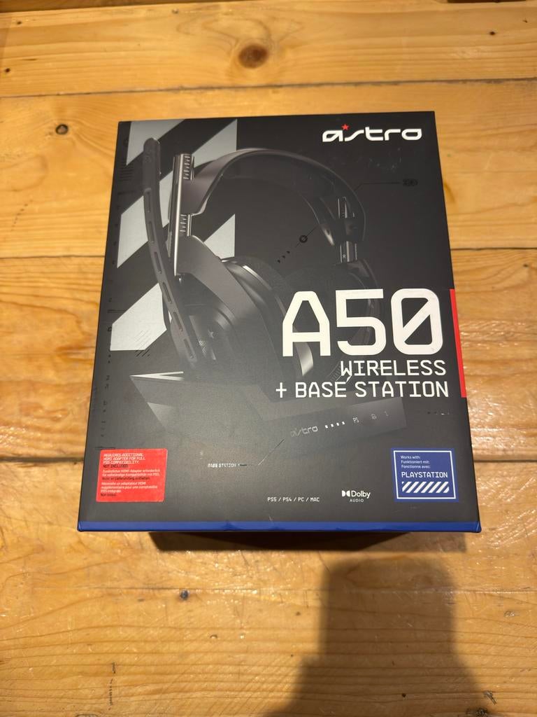 Astro A50 Wireless + Base Station Gaming Headset, Ophalen of Verzenden, Nieuw, Overige merken, Draadloos