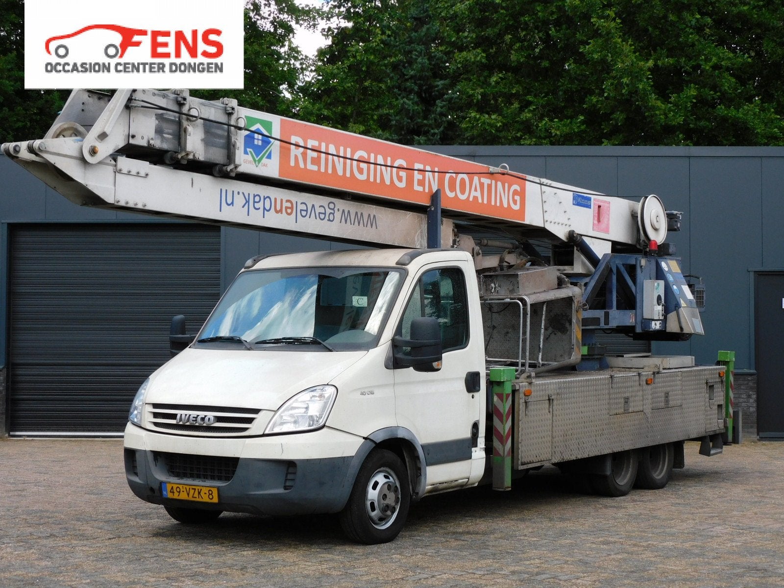 Iveco Daily 40C18 375 HIJSKRAAN / HOOGWERKER! BE-RIJBEWIJS!, Auto's, Gebruikt, 4 cilinders, Iveco, Origineel Nederlands