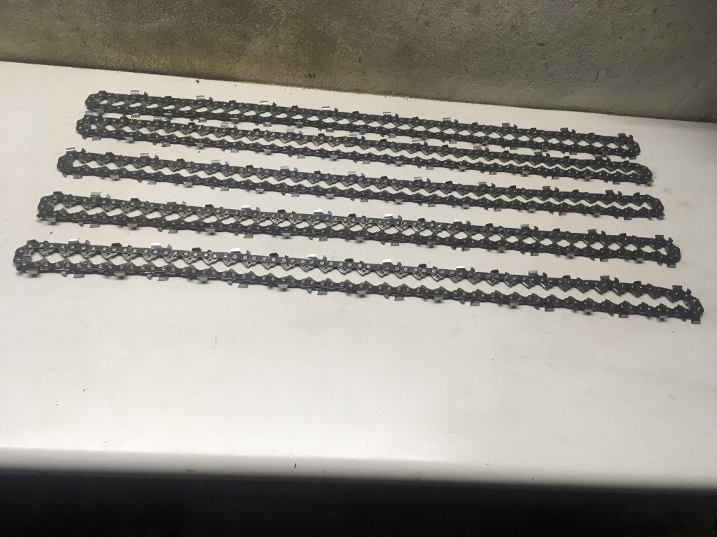 5x zaagketting voor kettingzaag 20 inch dolmar husqvarna etc, Ophalen of Verzenden, Zo goed als nieuw