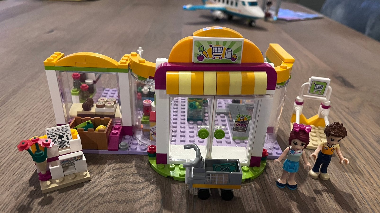 Lego Friends 41118 Heartlake supermarkt, Kinderen en Baby's, Lego, Friends, Zo goed als nieuw, Complete set