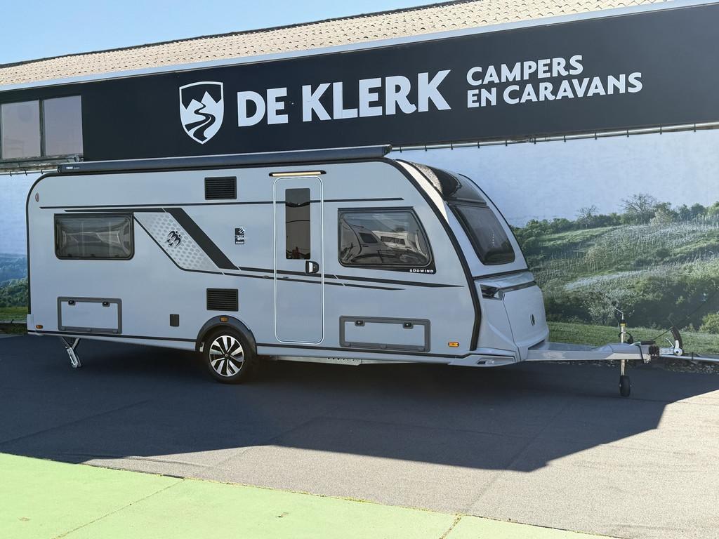 Knaus SUDWIND 580 UF Black Selection Campo vollo Grey / 50%, Caravans en Kamperen, Caravans, 7 tot 8 meter, Bedrijf, Info@deklerkcaravans.nl