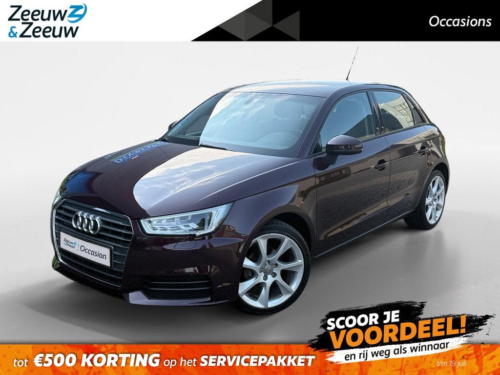 Audi A1 Sportback 1.0 TFSI Sport Pro Line S | Navigatie | St, Auto's, Voorwielaandrijving, 12 maanden, Leder en Stof, 23 km/l