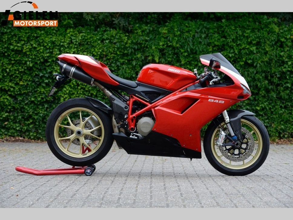 DUCATI 848  R uitgevoerd, DUCATI, 2 cilinders, 849 cc, Motorrijbewijs A