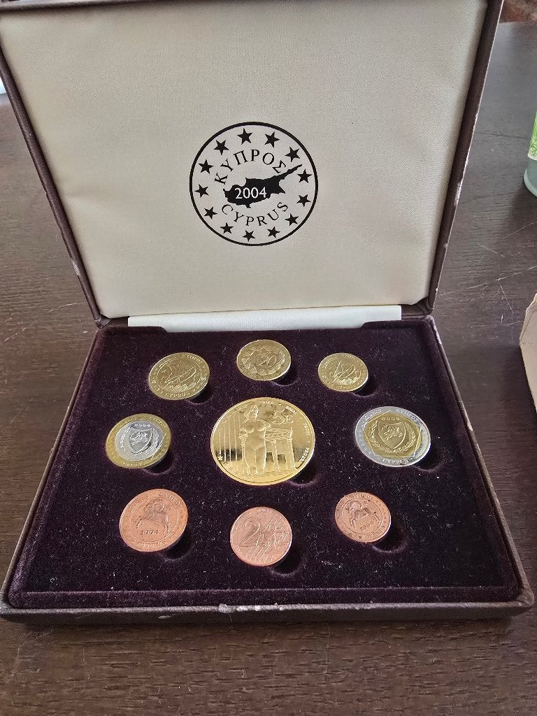 Euroset Cyprus 2004 !LEES TEKST!, Ophalen, Cyprus, Overige waardes