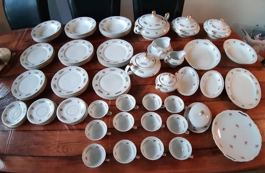 12 delig servies Thun Czechoslovakia porselein, Ophalen of Verzenden