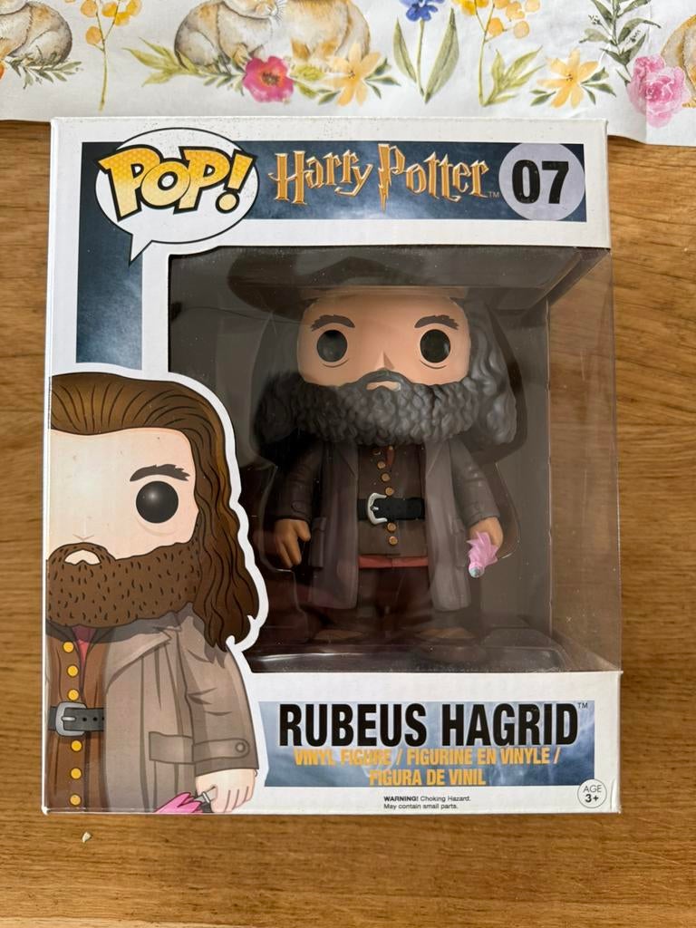 Funko Pop Harry Potter Hagrid, Ophalen of Verzenden, Zo goed als nieuw, Actiefiguurtje