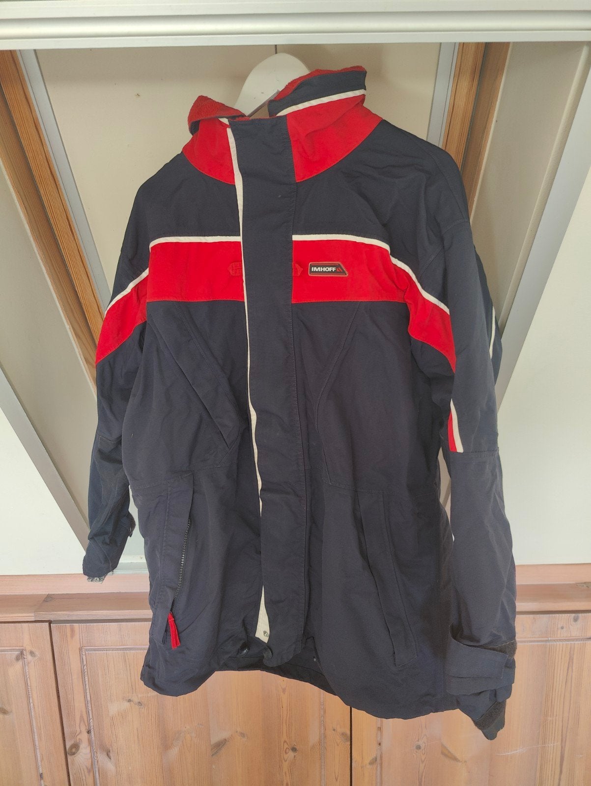Imhoff Zeiljas/Outdoorjas, Maat 38/40 (M), Blauw, Ophalen of Verzenden, Gedragen