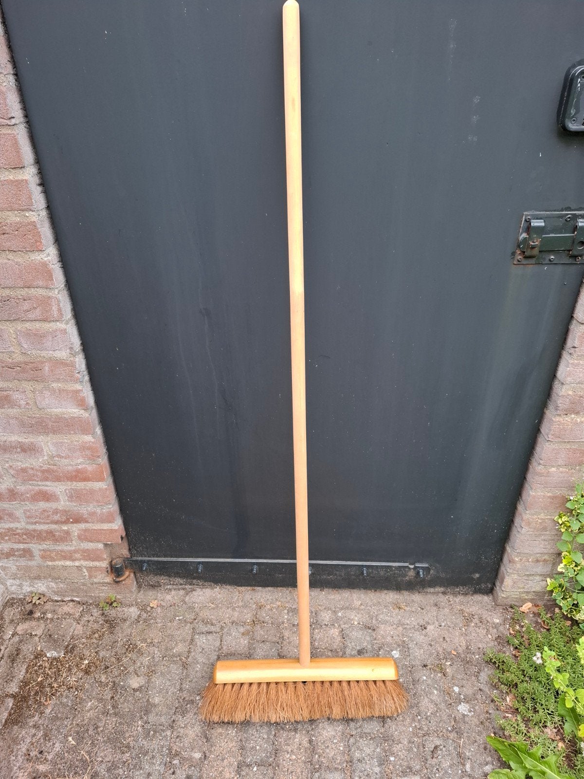 Veger (40 cm) met steel - Zo goed als nieuw, Ophalen