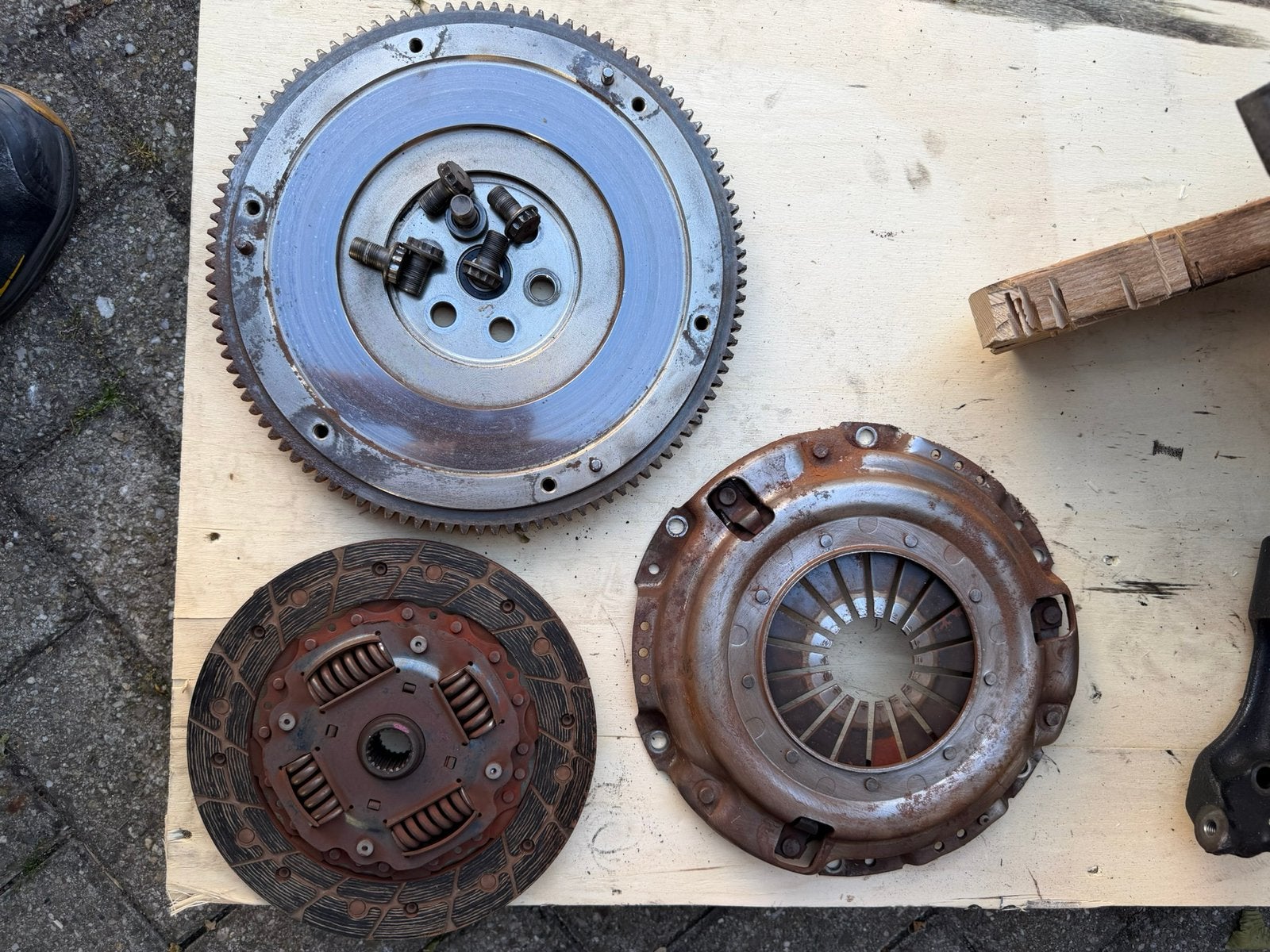 Koppeling en vliegwiel d16z6, Ophalen, Gebruikt, Honda