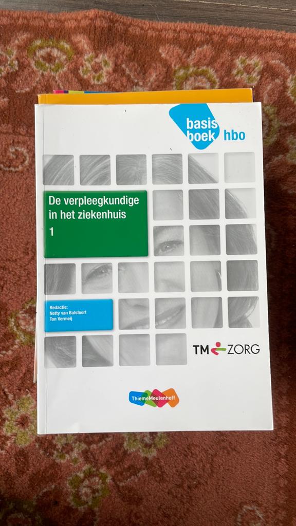 De verpleegkundige in het ziekenhuis 1, Boeken, Zo goed als nieuw, Nederlands, Overige niveaus, Ronald Günther; Netty van Balsfoort; Katrien Demesmaeker; Jos...