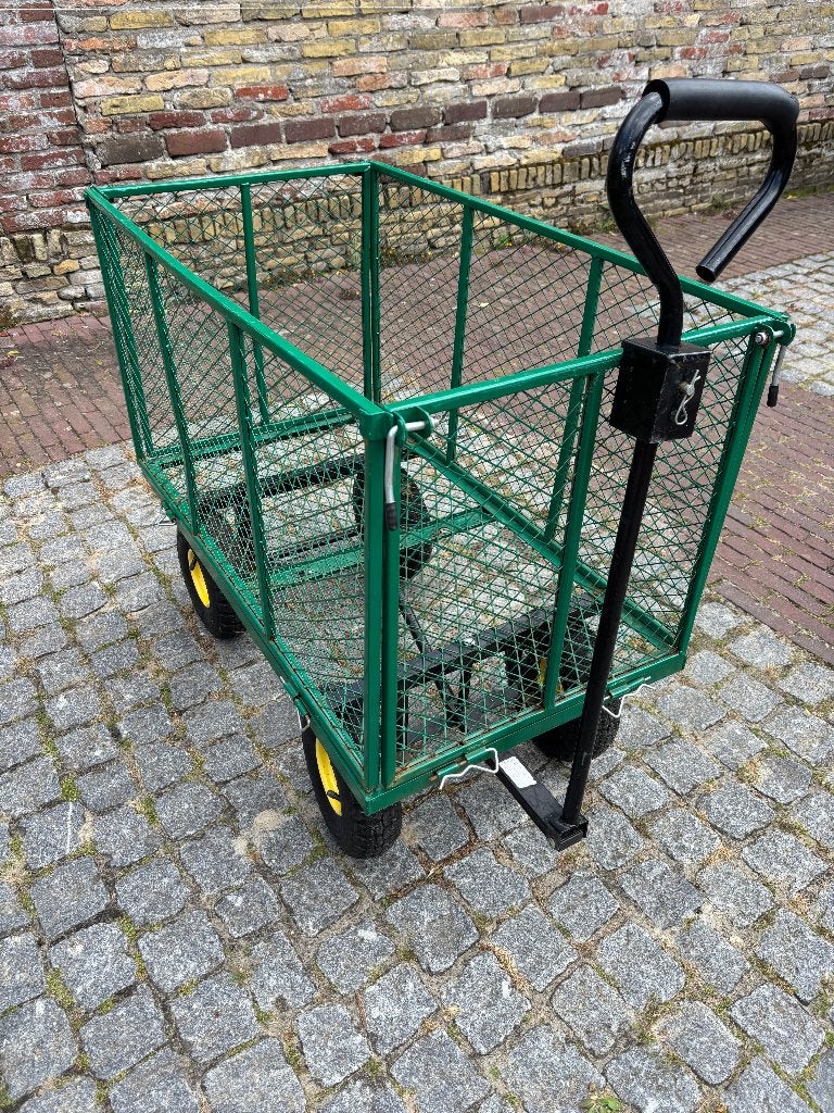 Robuste bolderkar van ijzer 46x46x97cm - goede staat - 350kg, Ophalen, Zo goed als nieuw