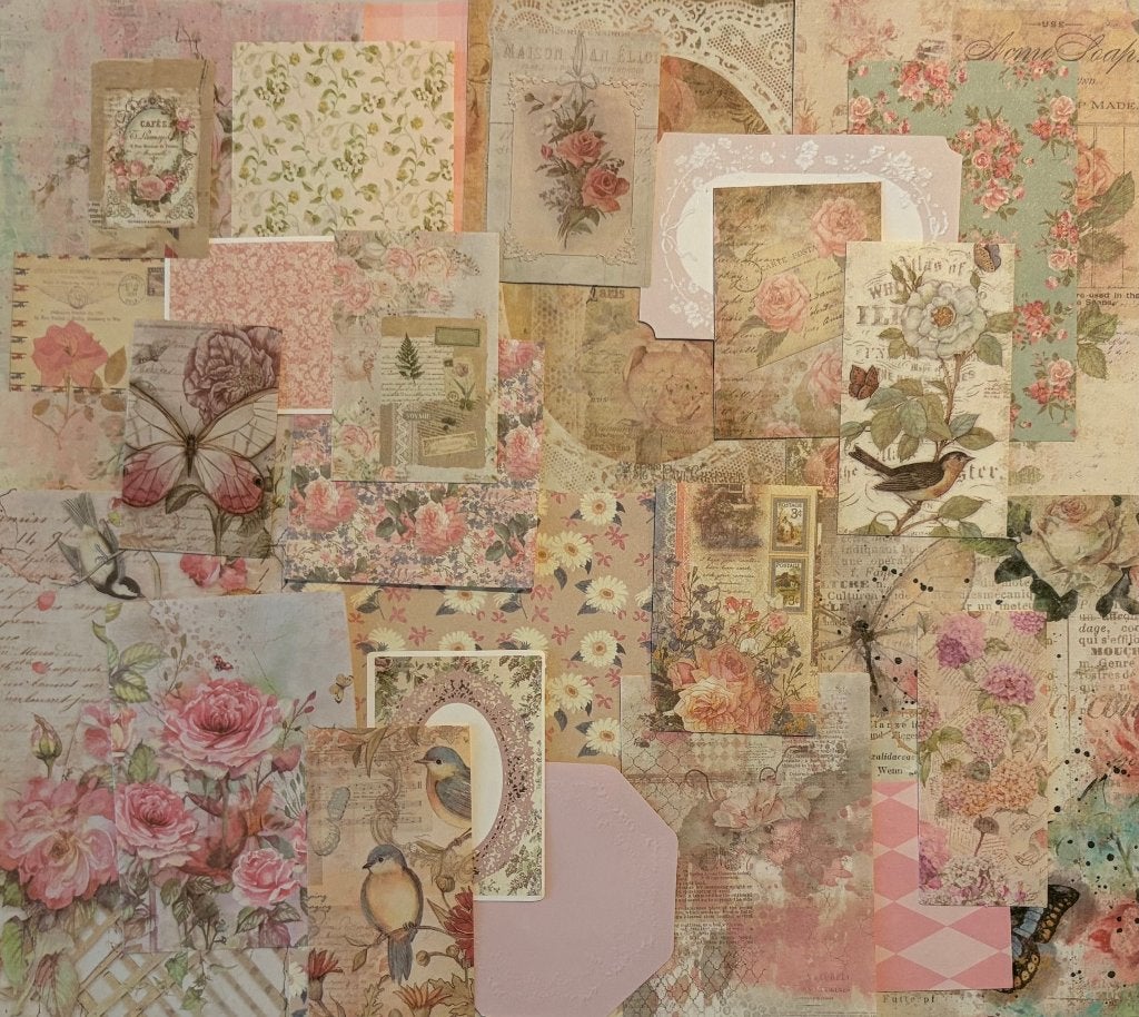 Scrapbooking, papier, journaling bonte kleuren thema, Hobby en Vrije tijd, Verzenden, Nieuw, Papier of Karton