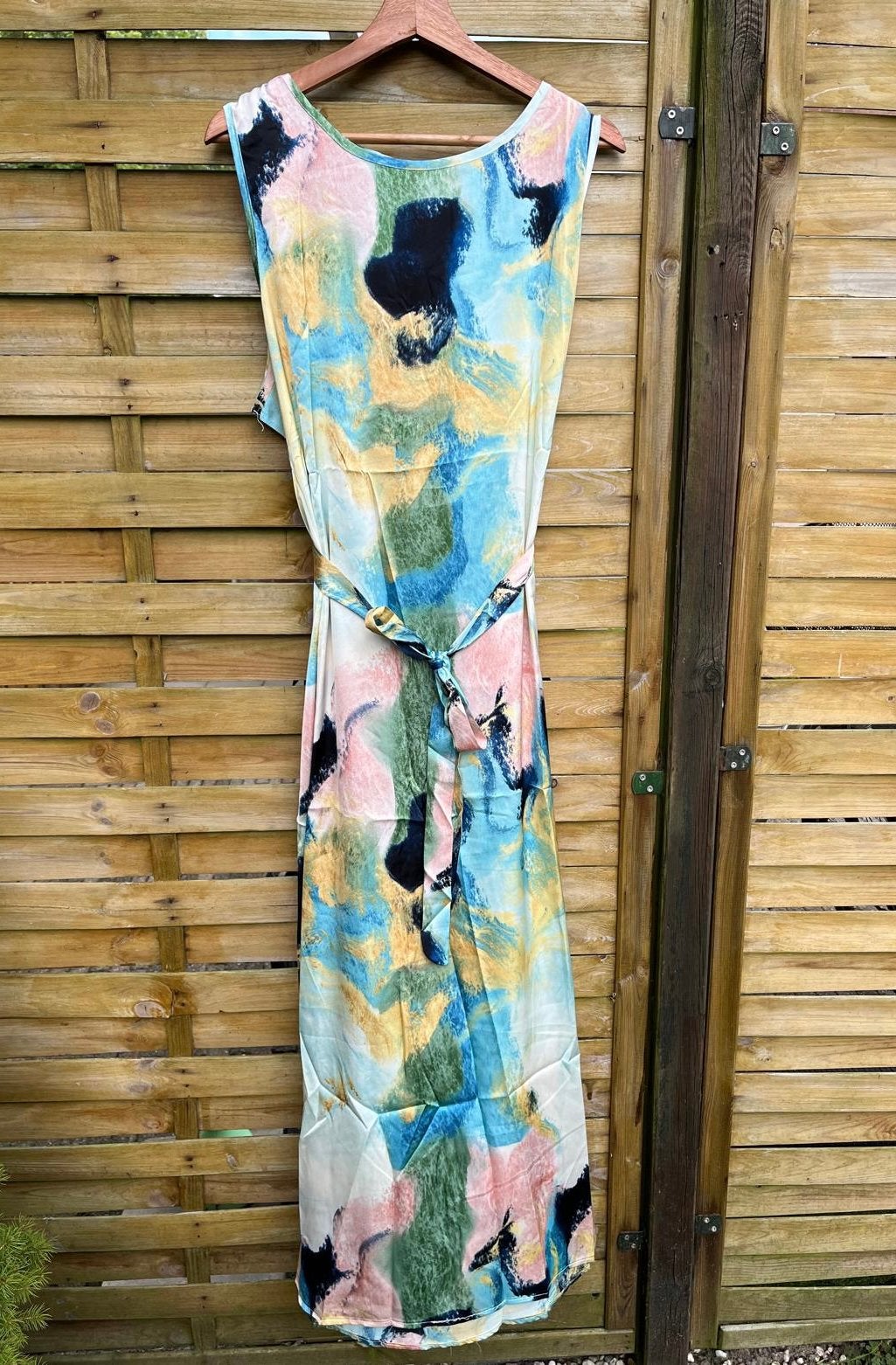 Nieuwe lange gekleurde jurk maat S/M en M/L, Maat 38/40 (M), Overige kleuren, Ophalen of Verzenden, Zo goed als nieuw