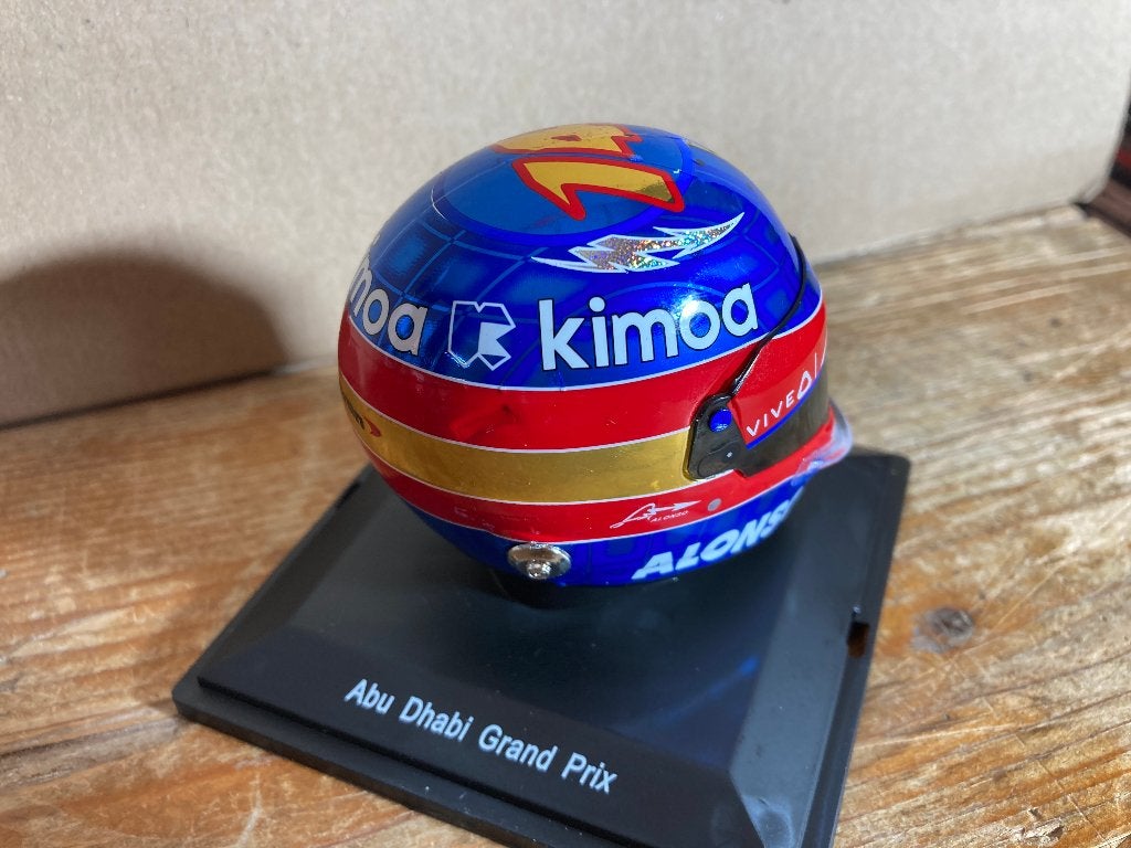 ✅ Fernando Alonso 2018 1:5 helm Mclaren Honda 1/5 helmet F1, Verzamelen, Automerken, Motoren en Formule 1, Ophalen of Verzenden