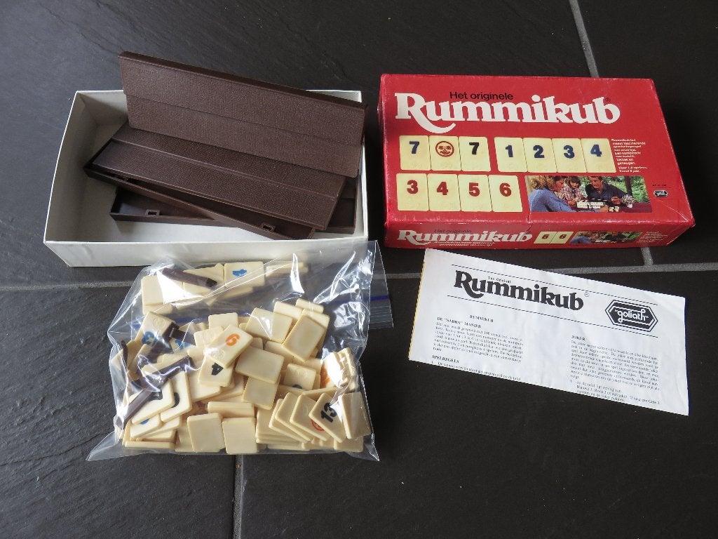 Het originele rummikub reisspel, kleine tegels,vanaf 8 jaar, Ophalen of Verzenden, Gebruikt