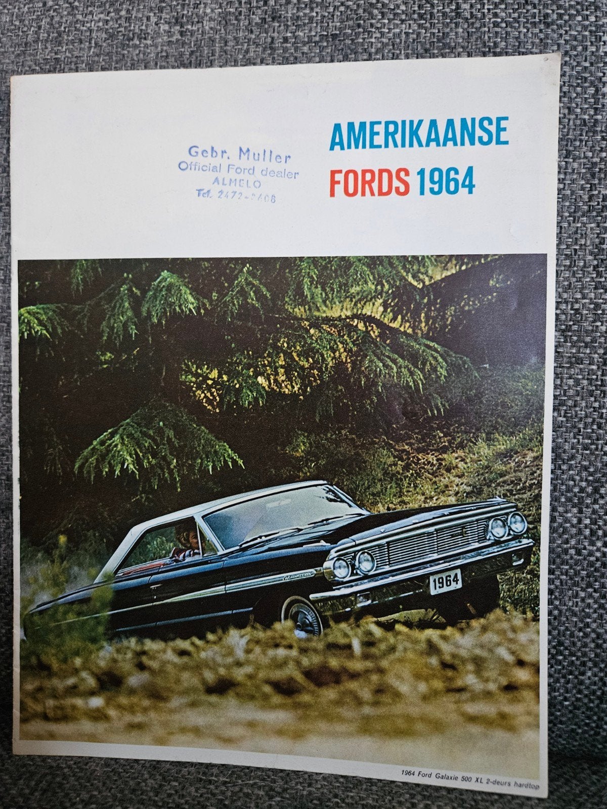 Ford brochure 1964 - Amerikaanse modellen, Verzenden, Zo goed als nieuw, Ford, Ford Motor Company