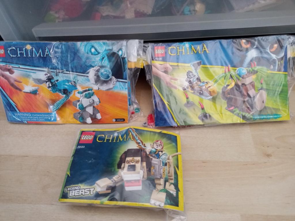 Lego Chima. 3 sets., Ophalen of Verzenden, Zo goed als nieuw