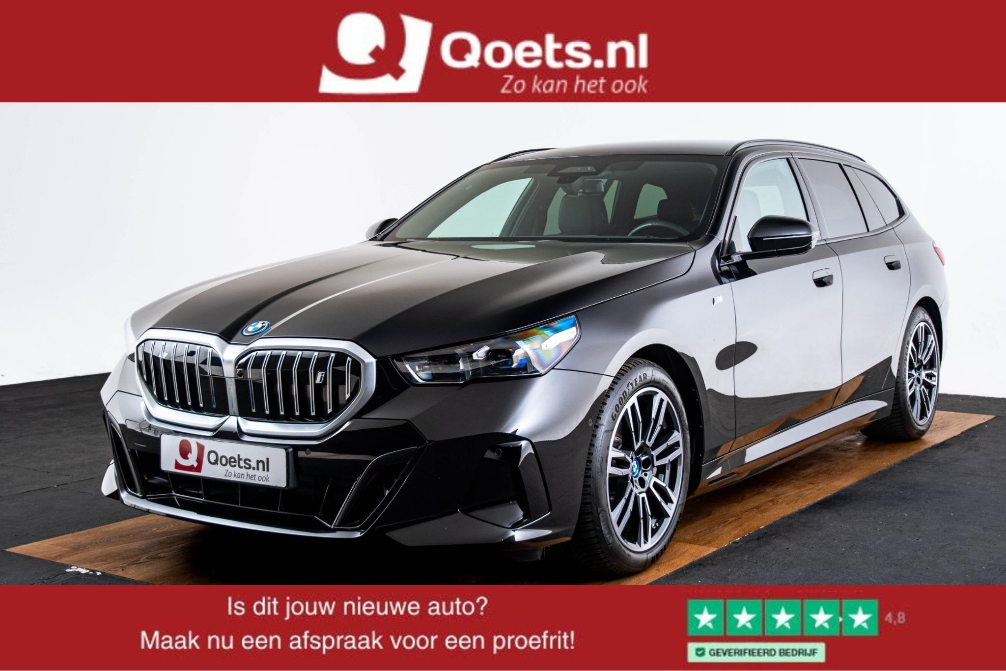 BMW i5 Touring eDrive40 M Sport Edition 84 kWh Trekhaak - B&, Auto's, BMW, Bedrijf, Te koop, i5, ABS, Achteruitrijcamera, Adaptieve lichten