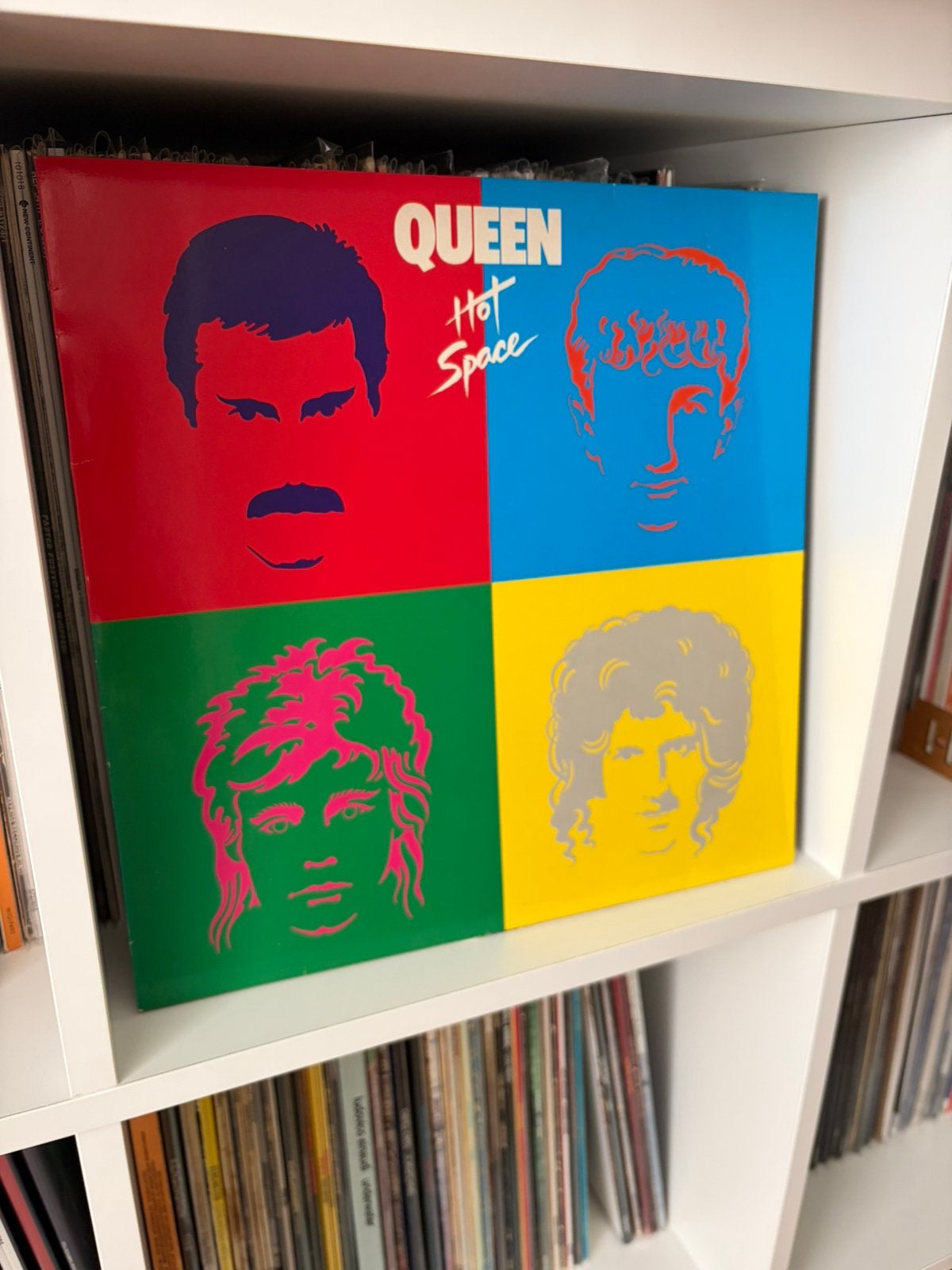 Queen - Hot Space vinyl, Ophalen of Verzenden, Gebruikt