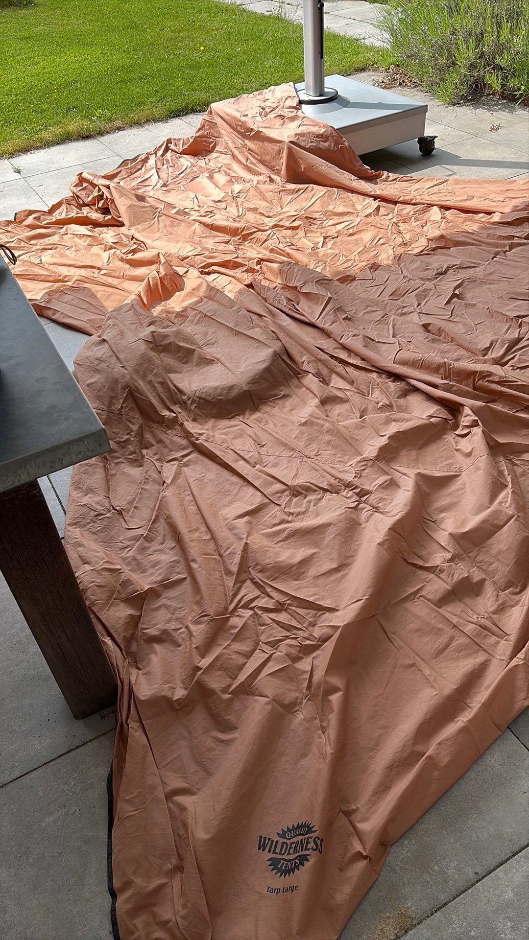 Grote tarp, Ophalen of Verzenden, Gebruikt
