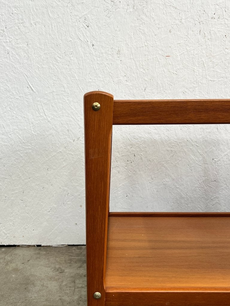 Vintage Deense Trolley, Teak, Brdr Furbo, 1960's, Ophalen, Hout, Gebruikt, Onbekend