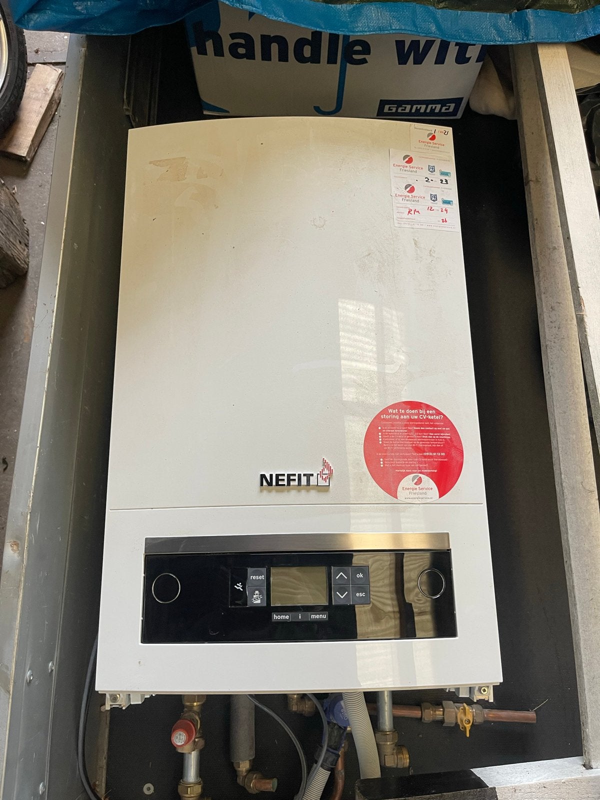 Nefit TrendLine HRC25 CW4 Combi-ketel - Goede Staat, Ophalen of Verzenden, Gebruikt, Cv-ketel of Combi-ketel, Hoog rendement (Hr)