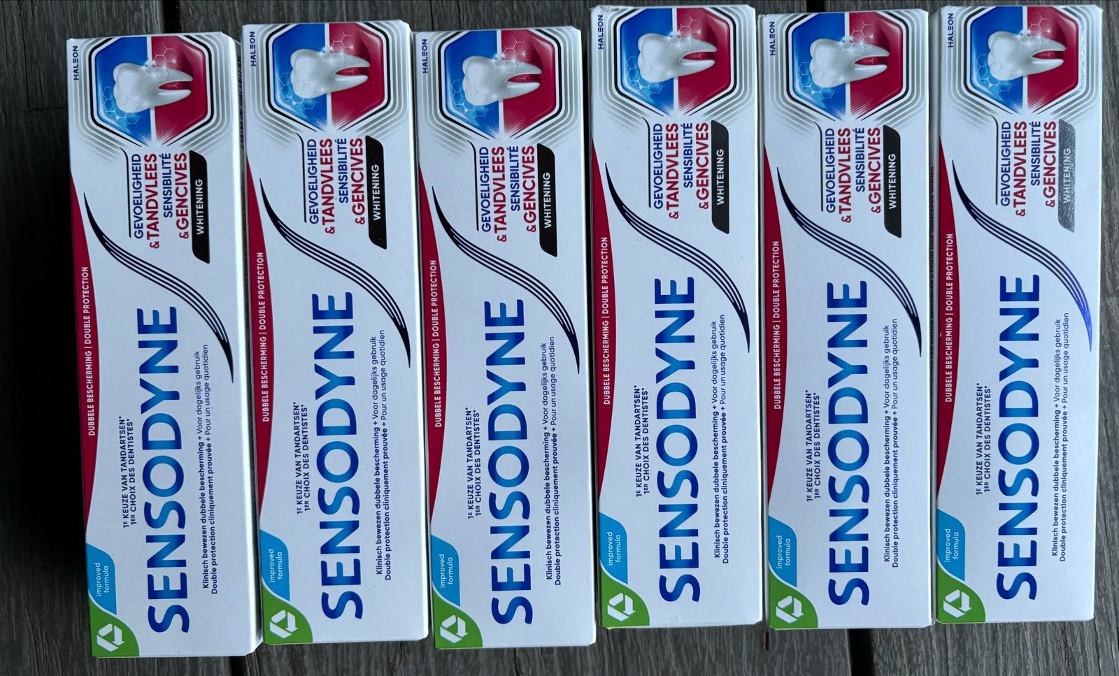 6x Sensodyne Tandpasta Gevoeligheid & Tandvlees Whitening, Sieraden, Tassen en Uiterlijk, Ophalen of Verzenden, Nieuw, Tandpasta