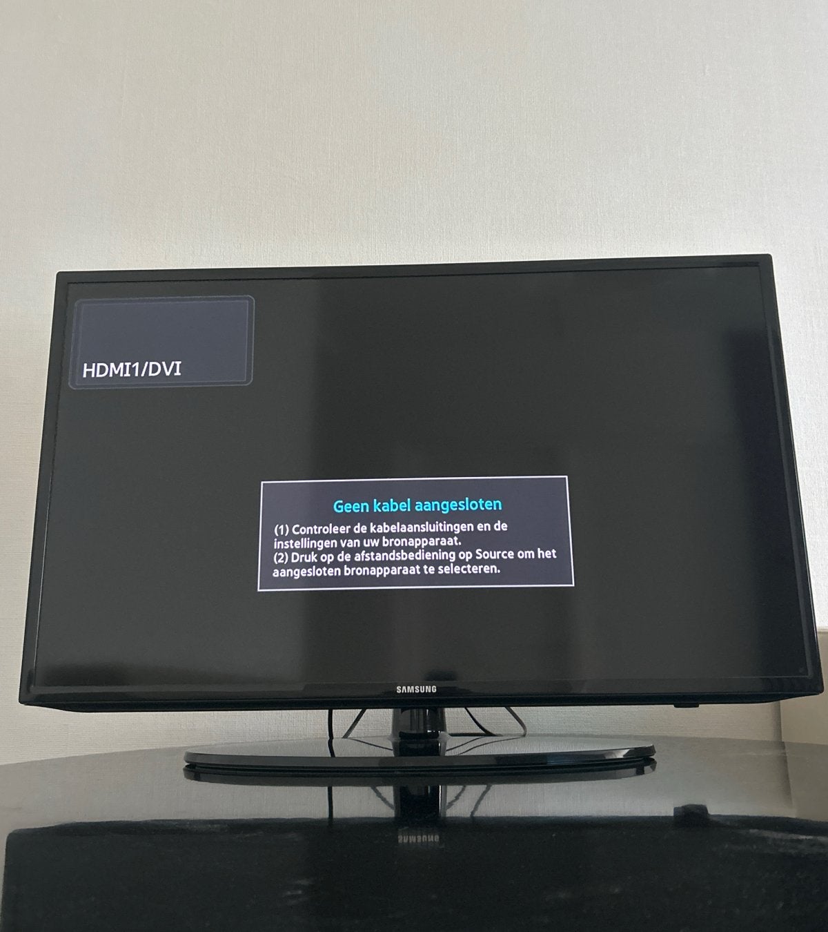 Samsung 40 inch Full HD LED TV (UE40EH5000W), Ophalen, LED, 50 Hz, Zo goed als nieuw