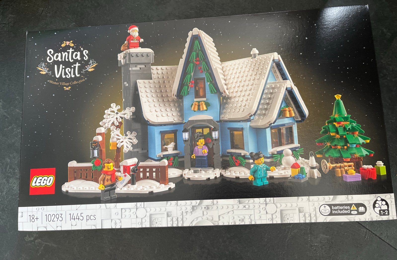 Nieuw in doos - LEGO Santa's Visit (10293), Overige thema's, Lego, Nieuw, Ophalen of Verzenden