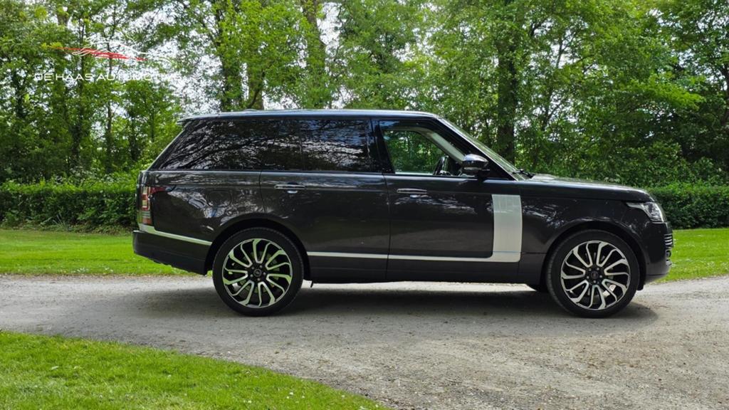 EYECATCHER deze Range Rover 4.4 Sdv8 AUT 2014 Autobiography, Auto's, Land Rover, Automaat, 313 €/maand, 8 cilinders, Bruin